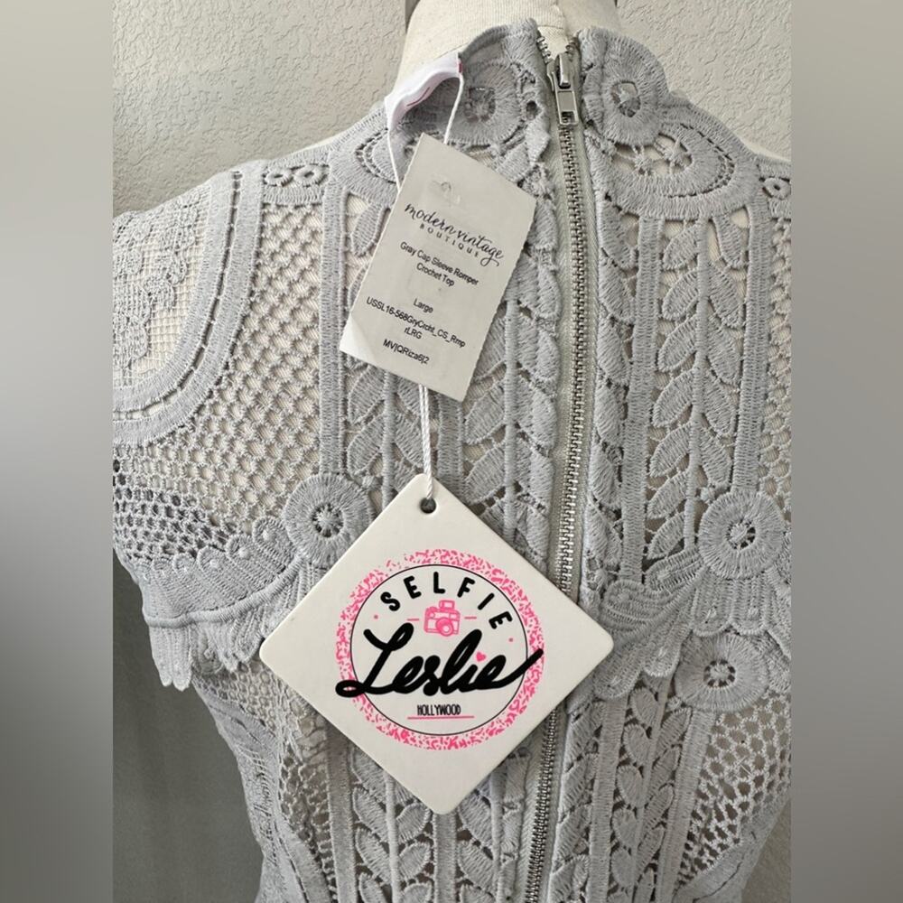 Selfie Leslie Hollywood Lace Jumpsuit - Picture 6 of 10